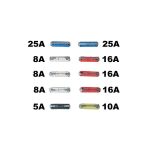 Sigurante Cilindrice, Set 10 Buc-AE004