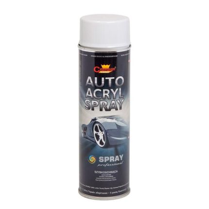 Spray Vopsea Acrilic Profes. Alb Lucios 500ml-SV120