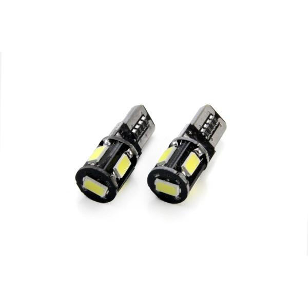 Bec Led Canbus 5 Smd 5730 T10 W5W Alb-AB084